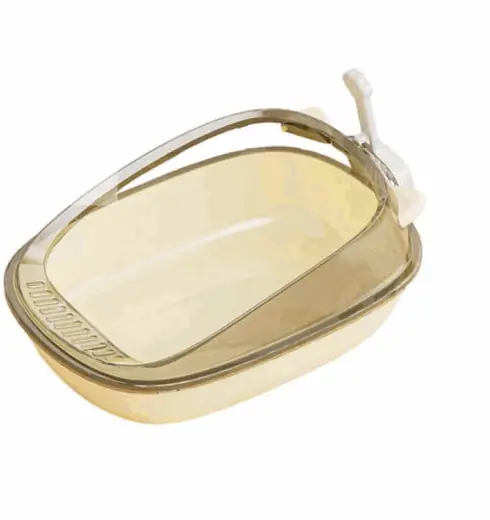 Arenero con Orejas P/ Gatos Crema
