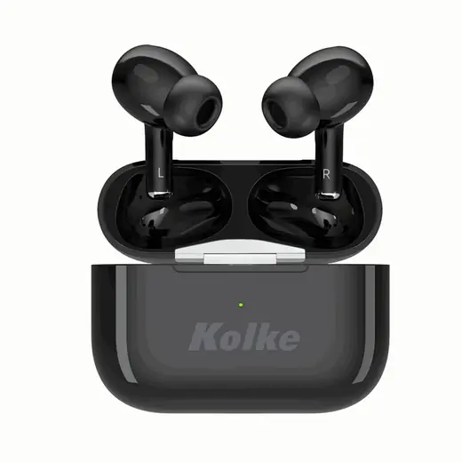 Auricular TWS con Estuche Cargador Negro