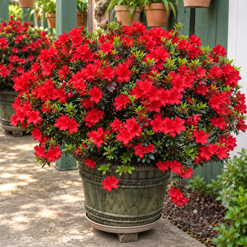 Miniatura de Azalea roja