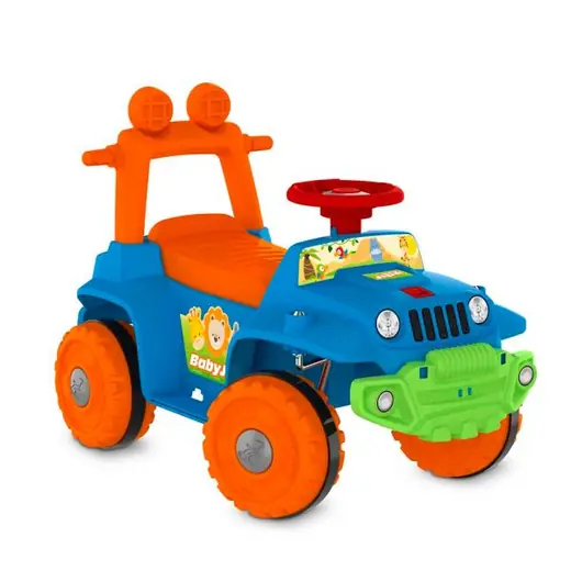 Bandeirante Baby Jipe Paseo y Andador Azul