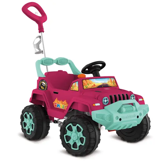 Bandeirante Mototico Paseo y Pedal Rosa