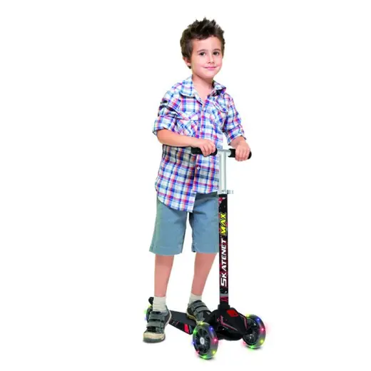 Bandeirante Patineta Skatenet Max Black - Led