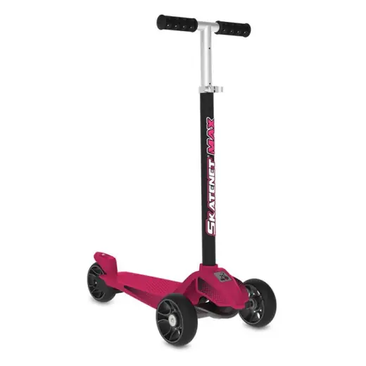 Bandeirante Patineta Skatenet Max Rosa