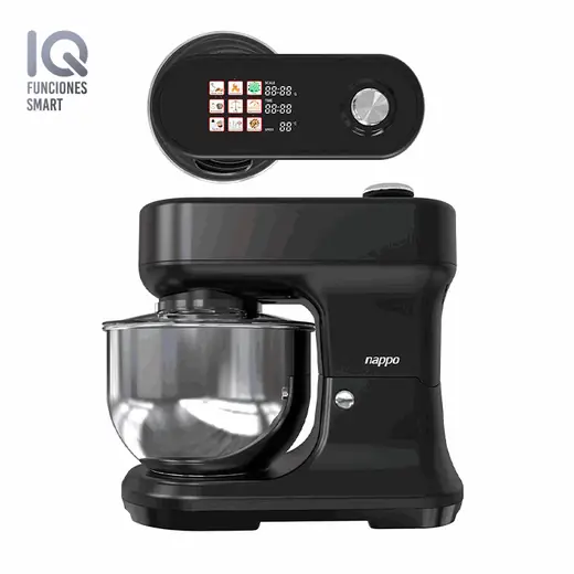 Batidora Planetaria Nappo 9 en 1 ICE Cream Negra