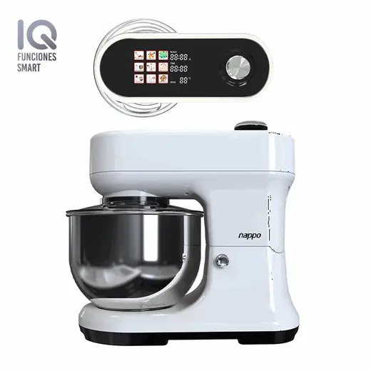 Batidora Planetaria Nappo 9 en 1 ICE Cream Blanca
