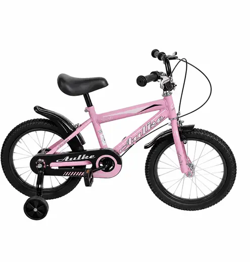 Bicicleta Infantil ARO 16" Doble Freno Rosa