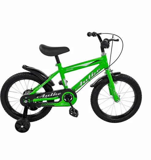 Bicicleta Infantil ARO 16" Doble Freno Verde