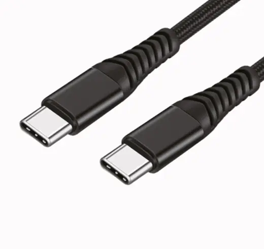 Cable Kolke USB C a USB C Negro Caja
