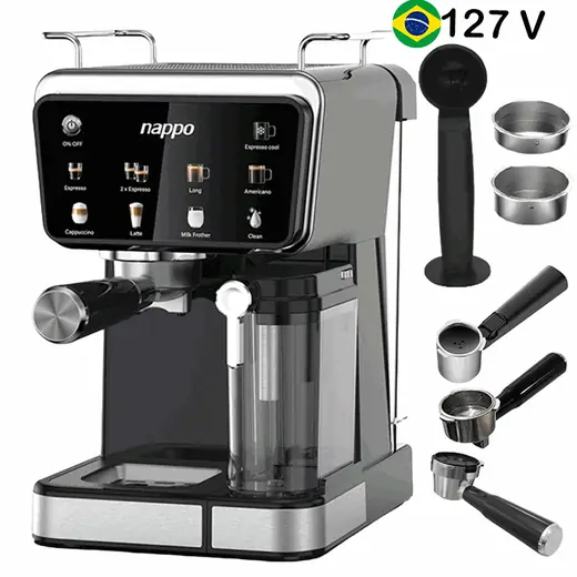 Cafetera Espresso Barista Craft PRO 9 en 1 Multicapsulas Nappo MC 127V