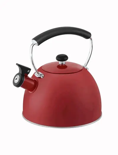 Caldera 2.5L Silbador F.doble M.nylon Lissy Rojo