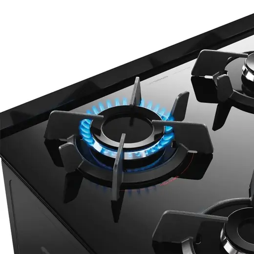 Dako Cocina Supreme Glass Titanium 4 Hr. Mv. Ee. Luz