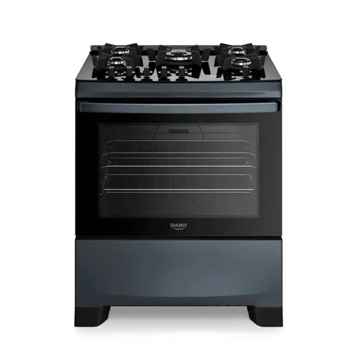 Dako Cocina Supreme Glass Titanium 5 Hr. Mv. Ee. Luz