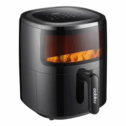 Freidora Digital Nappo SIN Aceite 5,7L C/visor BK