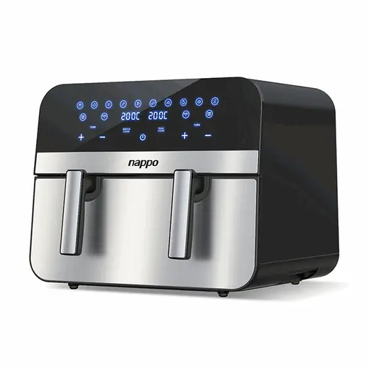 Freidora Digital Nappo SIN Aceite Doble Nutrifryer 11L