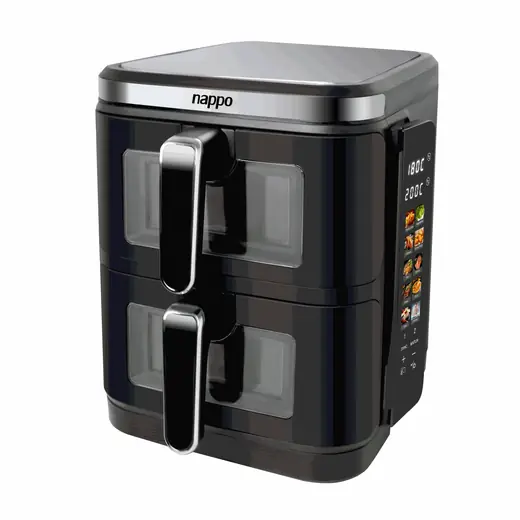 Freidora Digital Nappo SIN Aceite Doble Vertical Dual PRO 11L