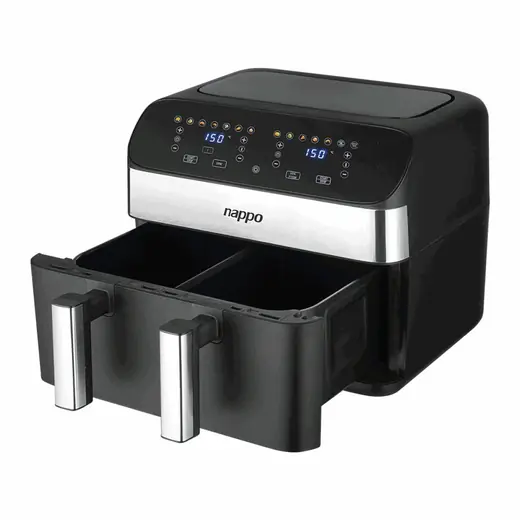 Freidora Digital SIN Aceite Nappo Doble Crisppro 9L
