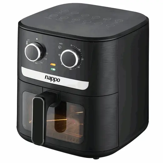 Freidora Nappo SIN Aceite Mecanica Master 7L Negra