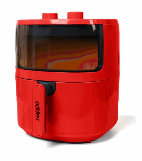 Freidora SIN Aceite Vision Tasty 5,7L con Visor Roja