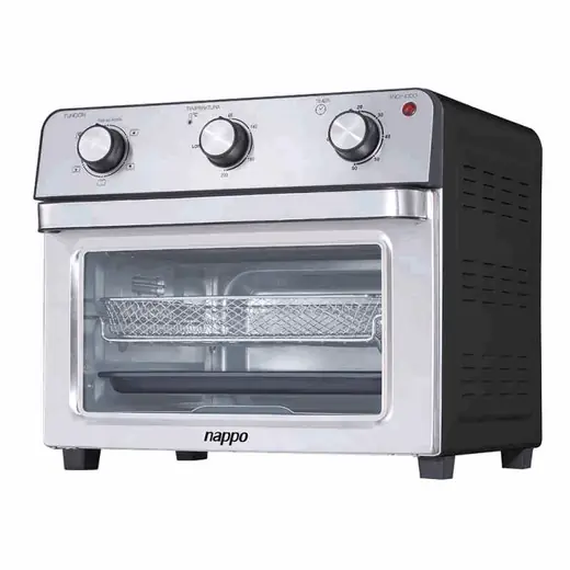 Freidora SIN Aceite y Horno Electrico Nappo 22L