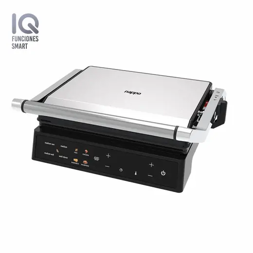 Grill Sandwichera Cuadruple Digital Nappo 5 Funciones Inteligentes