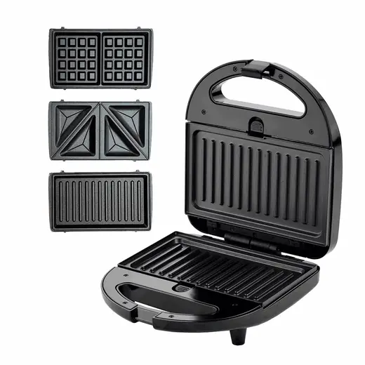Grill y Waflera Nappo 3 en 1