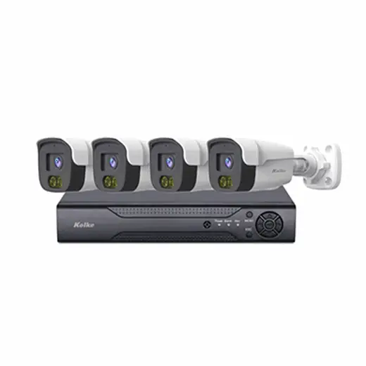 KIT de Seguridad Kolke 8 Canales 5.0MP Colorvu con Audio
