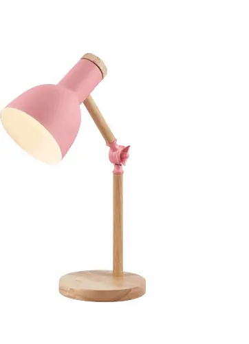Lampara Articulada de Escritorio Decoteam Rosa