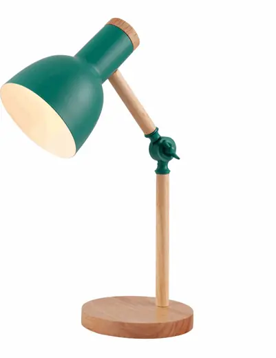 Lampara Articulada de Escritorio Decoteam Verde