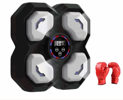 Maquina de Boxeo para Pared Niños Blanco/negro