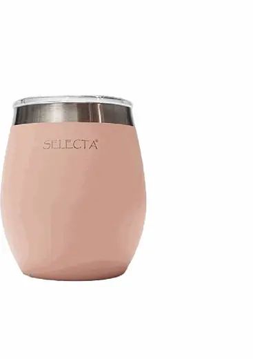Mate 240ML Doble Pared Rosa Aqua Selecta