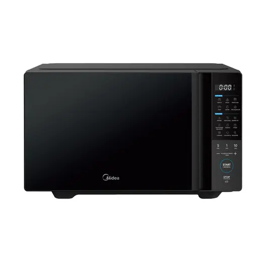 Microondas Midea 20 Lts. Negro Vidrio Espejado Digital