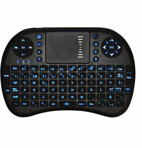 Mini Teclado Inalambrico Retroiluminado