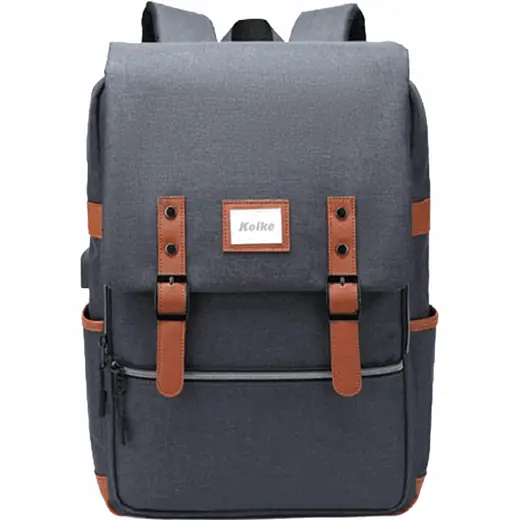 Mochila Ride con Tapa y Precintos GR y Marron