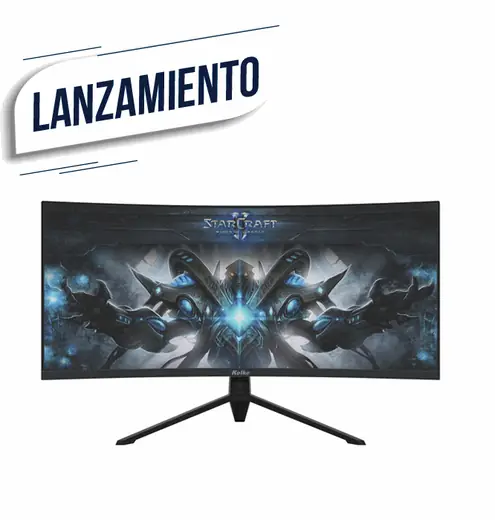 Monitor Curvo Ultrapanorámico Kolke de 34" 3440X1440