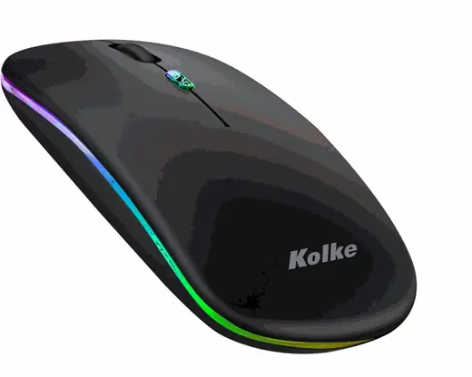 Mouse Optico Inalambrico Dual Negro