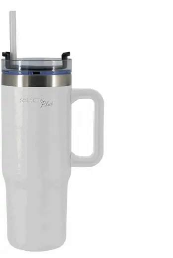 MUG Travel Termico 900ML Acero Inox Blanco Selecta