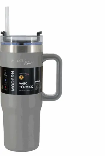 MUG Travel Termico 900ML Acero Inox Gris Selecta