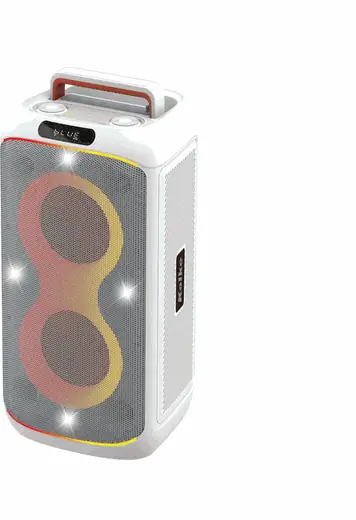 Parlante Inalámbrico Doble 6,5” + Tweeter 1” Fest DUO White Edition