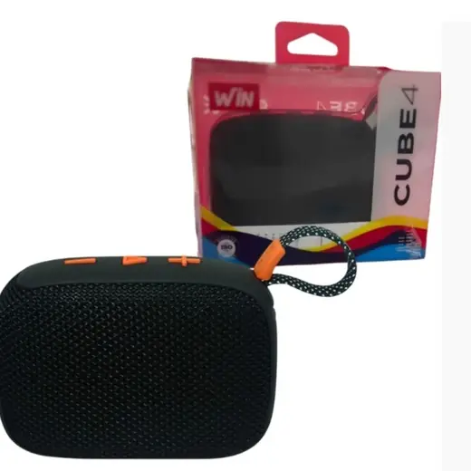 Parlante WIN Cube 4 Bluetooth, Bateria 600 mAh.