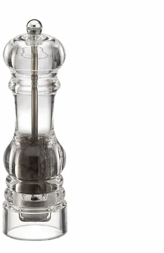 Pimentero Acrilico Transparente 17CM