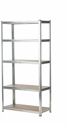 Rack de 5 Estantes Metal + Madera Decoteam