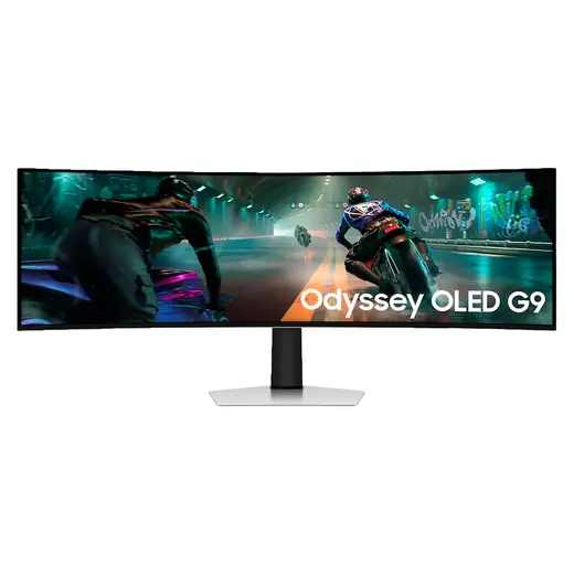 Samsung Monitor 49" Gaming Odyssey Qd-oled G9 Curved Ls49dg910snxza