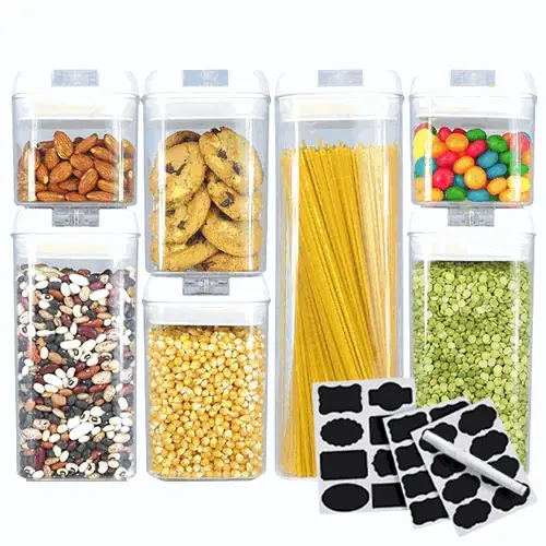 SET de Recipientes 7 PCS Croix Blanco
