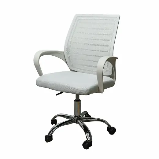 Silla de Oficina Mesh Giratoria Base Cromada Level