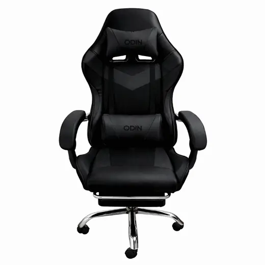 Silla Gamer Empoli con Reposapie Negra Odin