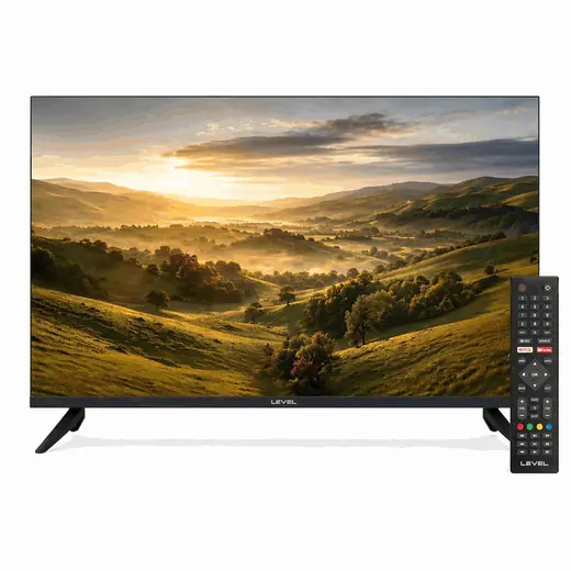 Smart TV Level 32" HD Android 14 Frameless