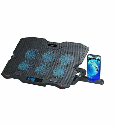 Soporte Cooler P/notebook 6 Ventiladores + Soporte P/celular Kolke