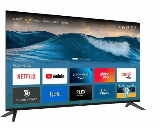 Televisor Smart Kolke 50" UHD Frameless Whaleos 50 SMU