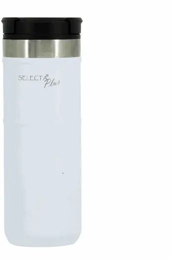 Travel MUG 500ML Doble Pared Blanco