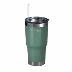 Vaso Termico C/sorbito 560ML Ac.inox Verde Selecta